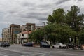 Scenic downtown Tucson vista, southern Arizona