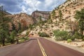 A drive through Zion National Park, Utah