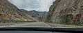 Scenic drive in Nevada