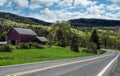 Scenic Drive in New York Royalty Free Stock Photo