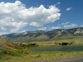 Scenic drives at the North Fork Highway in Wyoming