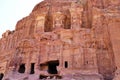 The Grand Corinthian Tomb in The Lost City of Petra, Jordan