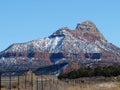 Scenic Fence line Mountain