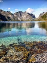 Norway Landscape, Rugged Nordic Coastline, Lofoten Islands Royalty Free Stock Photo