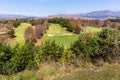 Scenic Golf Course Mountains