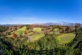 Scenic Golf Course Mountains