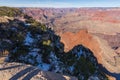 Scenic Grand Canyon South Rim Landscape Royalty Free Stock Photo