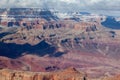 Scenic Grand Canyon in Winter Royalty Free Stock Photo