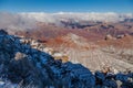 Scenic Grand Canyon in Winter Royalty Free Stock Photo