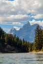 Scenic Grand Teton National Park Landscape in Autumn Royalty Free Stock Photo