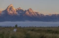 Scenic Grand Teton National Park Landscape in Autumn Royalty Free Stock Photo