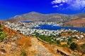 Scenic Greek islands - Patmos Royalty Free Stock Photo