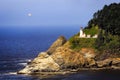 Scenic Heceta Head Lighthouse overlooking the Pacific Ocean
