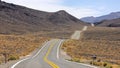 Scenic highway 190 through Death Valley national park