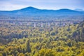 Scenic highway A6 in Gorski Kotar region of Croatia Royalty Free Stock Photo