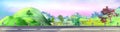 Scenic highway illustration