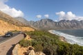 Scenic highway in Western Cape, South Africa Royalty Free Stock Photo