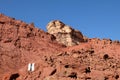 Scenic hike in Eilat Mountains. Royalty Free Stock Photo