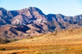 Hills and cliffs of Flinders Ranges. Royalty Free Stock Photo