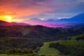 Scenic Hills In Beautiful Morning Light