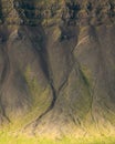 Scenic hillside of icelandic mountain Royalty Free Stock Photo