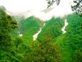 Scenic Himalayas in Yamunotri national park, Uttarakhand, India