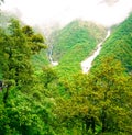 Scenic Himalayas in Yamunotri national park, Uttarakhand, India