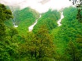 Scenic Himalayas in Yamunotri national park, Uttarakhand, India