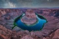 Scenic Horseshoe Bend in the Colorado River in Grand Canyon National Park, Arizona, the USA Royalty Free Stock Photo