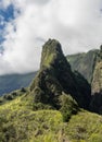 Scenic Ian Needle vista, West Maui mountains Royalty Free Stock Photo