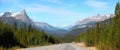 Banff and Jasper national park Royalty Free Stock Photo