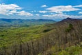 View of the Blue Ridge Mountains and Goose Creek Valley Royalty Free Stock Photo