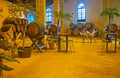 The scenic interior of Bodega Constancia, Tio Pepe, Jerez, Spain