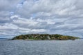 Scenic Island in Bay Outside of Portland, Maine