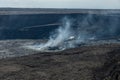 Scenic Kilauea Crater vista, Volcanoes National Park, Big Island, Hawaii Royalty Free Stock Photo