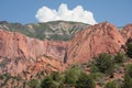 Scenic Kolob Canyon In Zion National Park Royalty Free Stock Photo