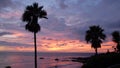 Scenic Laguna Beach at sunset