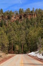 Scenic Landscape along the High Road to Taos