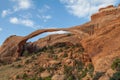 Scenic Landscape Arch Moab Utah Royalty Free Stock Photo