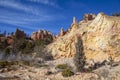 Scenic Landscape in Bryce Canyon National Park Utah Royalty Free Stock Photo