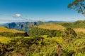 Scenic landscape with Espraiado canyon in Santa Catarina state, Brazil