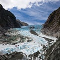 Scenic landscape at Franz Josef Glacier