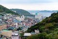 Scenic landscape of Gamcheon Culture Village in Saha District, Busan, South Korea