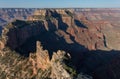 Grand Canyon North Rim Rugged Landscape Royalty Free Stock Photo