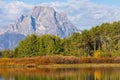 Scenic Landscape in Grand Teton National Park in Autumn Royalty Free Stock Photo