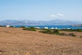 Scenic landscape of the island of Paros. Royalty Free Stock Photo
