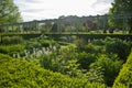 Scenic landscape of Italian Renaissance garden in Garten der Welt Marzahn Berlin Germany