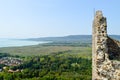 Scenic landscape at Lake Balaton, Hungary Royalty Free Stock Photo