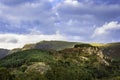 Scenic landscape of Lake District,Cumbria, North West England Royalty Free Stock Photo