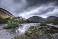 Scenic landscape of Lake District,Cumbria,Uk